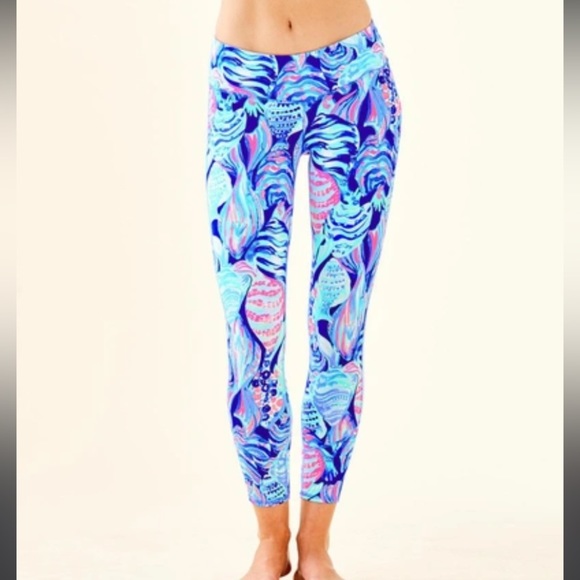 Lilly Pulitzer Pants - Lily Pulitzer UPF 50 Luxletic Tamara Weekender Middi Leggings Women’s Small